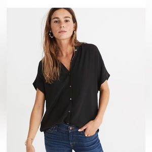 NWOT Madewell Central Drapey shirt sz S